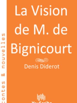 cover image of La Vision de M. de Bignicourt